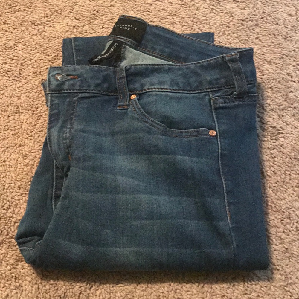 Celebrity pink jeans